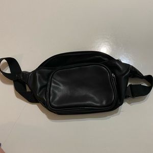 Wild Fable - Faux black leather Fanny pack